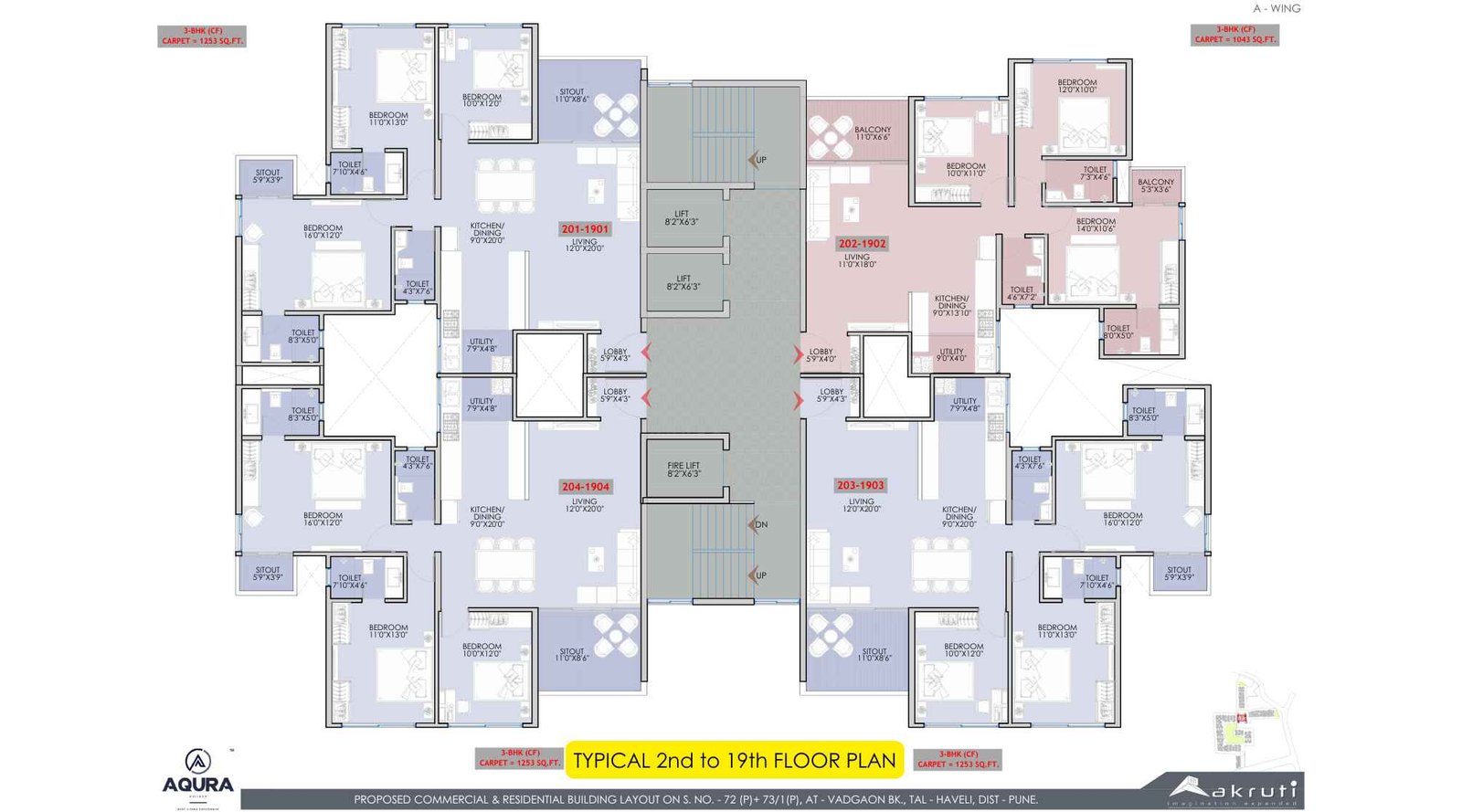 Aqura-Pride-Typical-2nd-to-19th-floor-plan